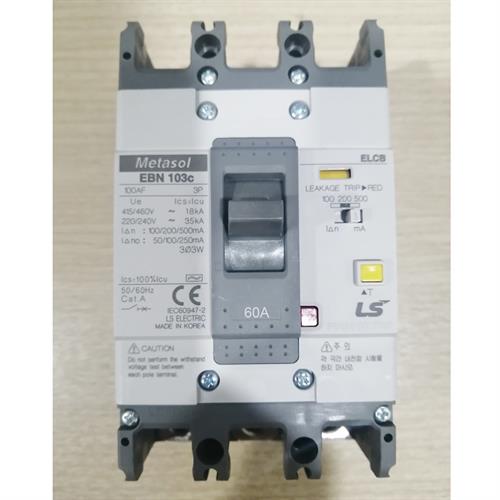 ELCB LS 3P 60A 30mA 18kA ( EBN103c )